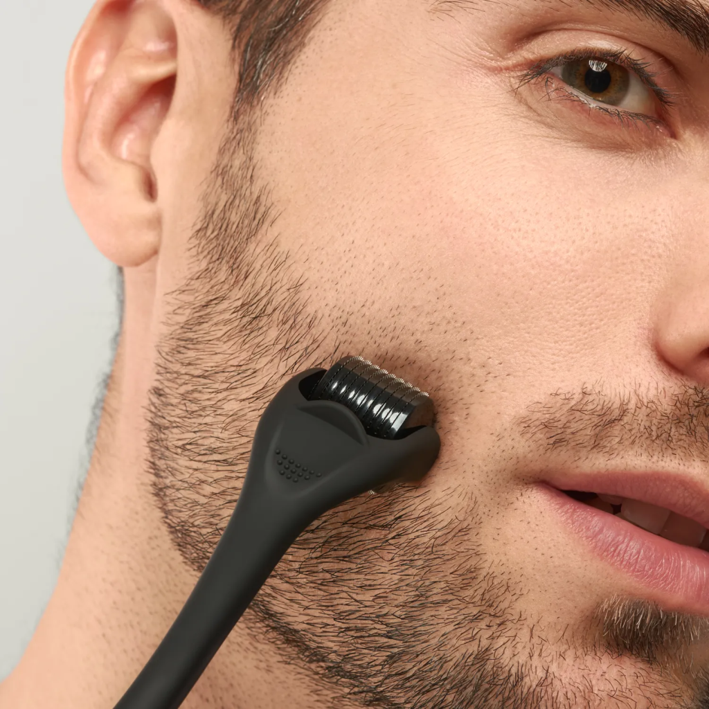 dermaroller pour la barbe