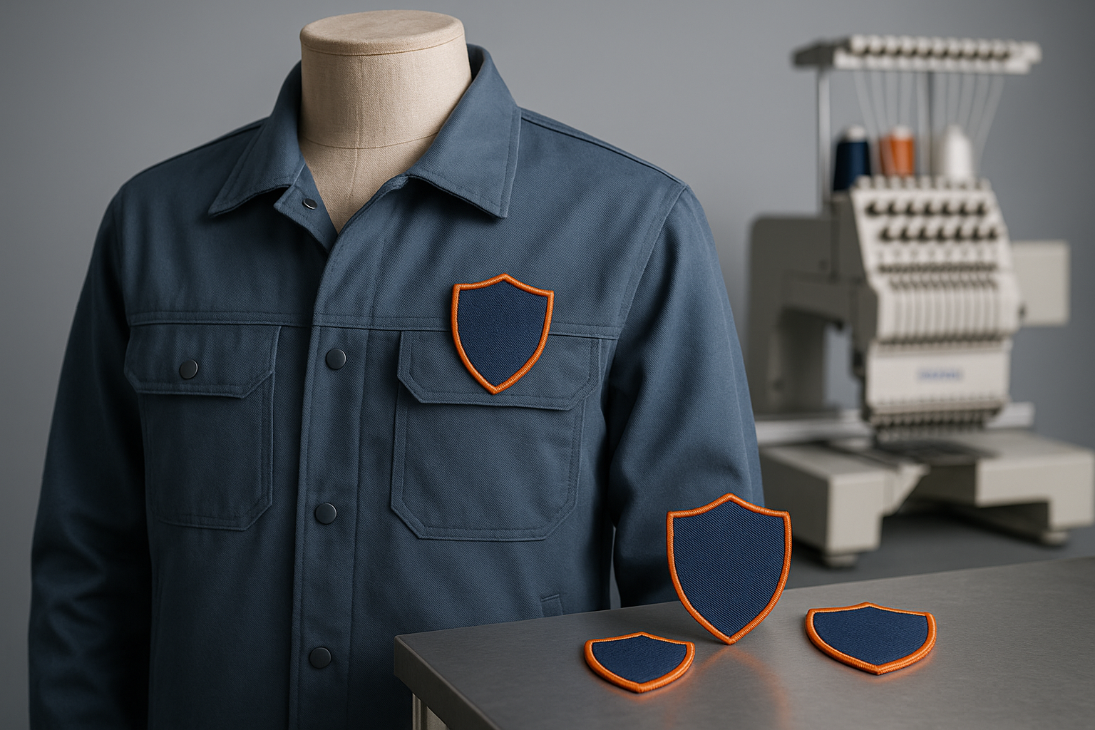 écusson brodé personnalisé