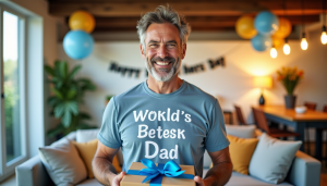 idées de tee-shirts personnalisés à offrir pour la fête des pères