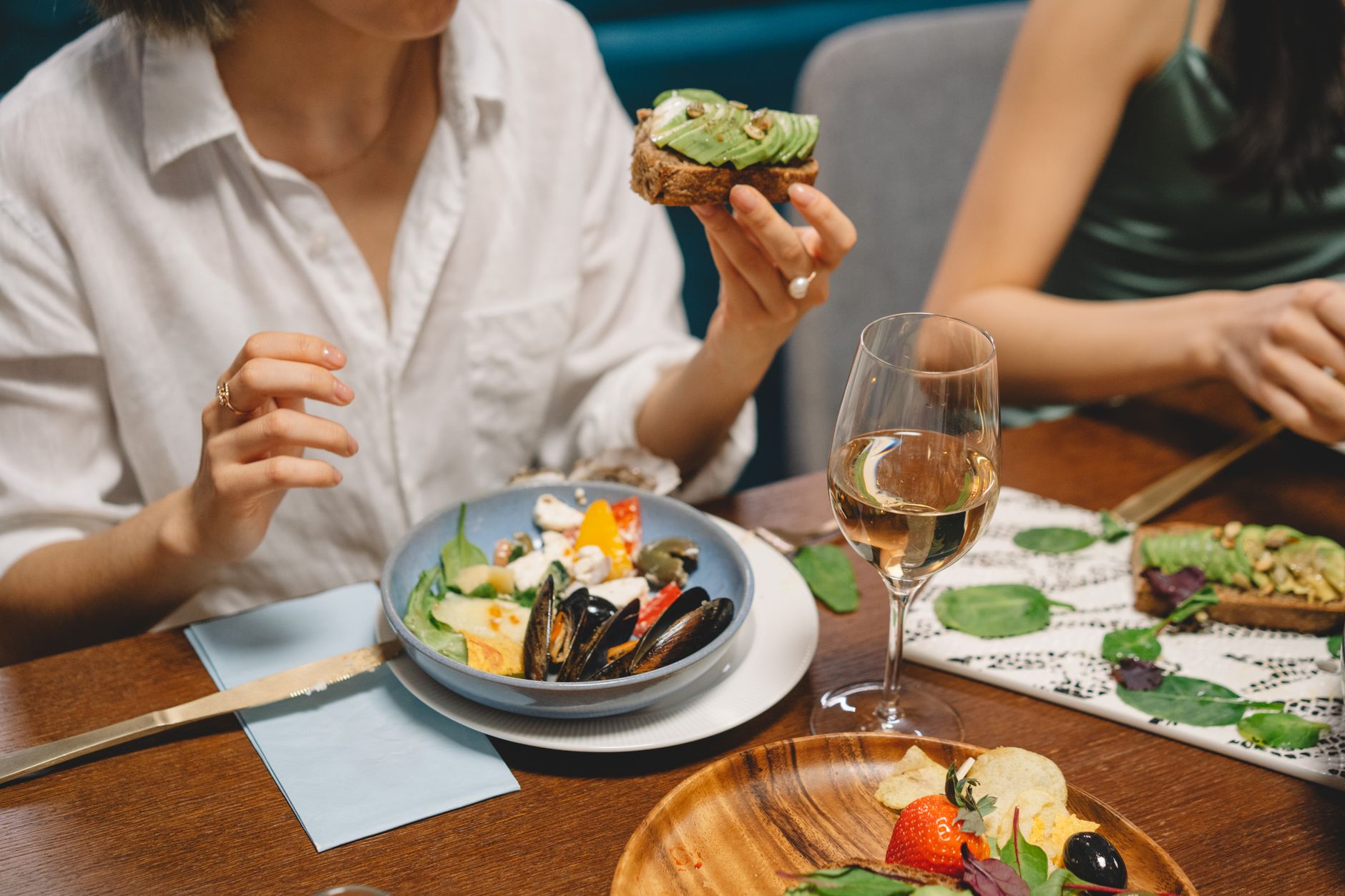 Assiette équilibrée pour rompre le jeûne